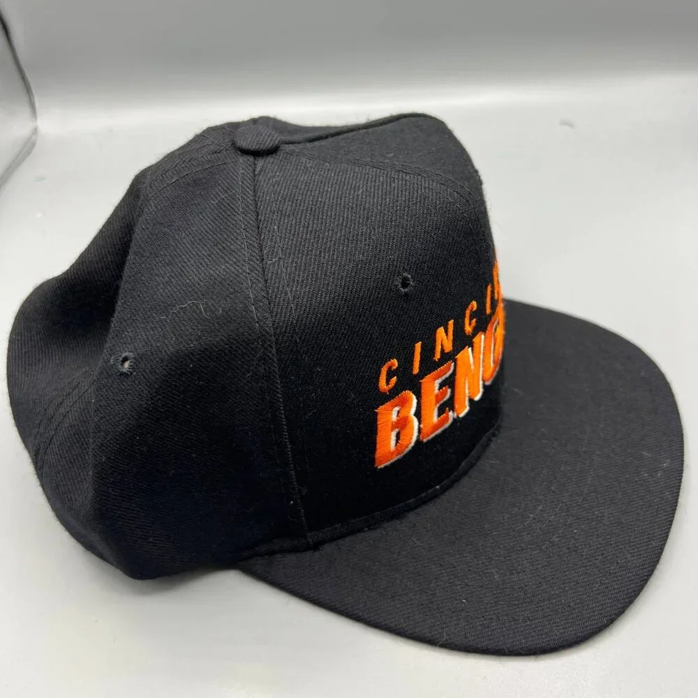 Vintage Cincinnati Bengals Hat Men New Era Pro Model Snap Back‎ Cap Wool Blend